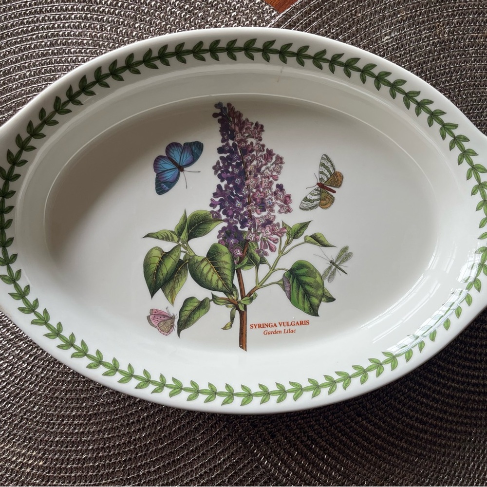 Portmeirion Botanic Garden oval gratin dish. 12.5” x 8”. NWT❣️ - Picture 6 of 7